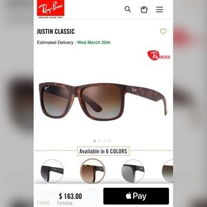 Ray-Ban polarized sunglasses